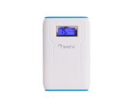 SHIRU Power Bank 10000mAh LCD biały - 320301 - zdjęcie 3
